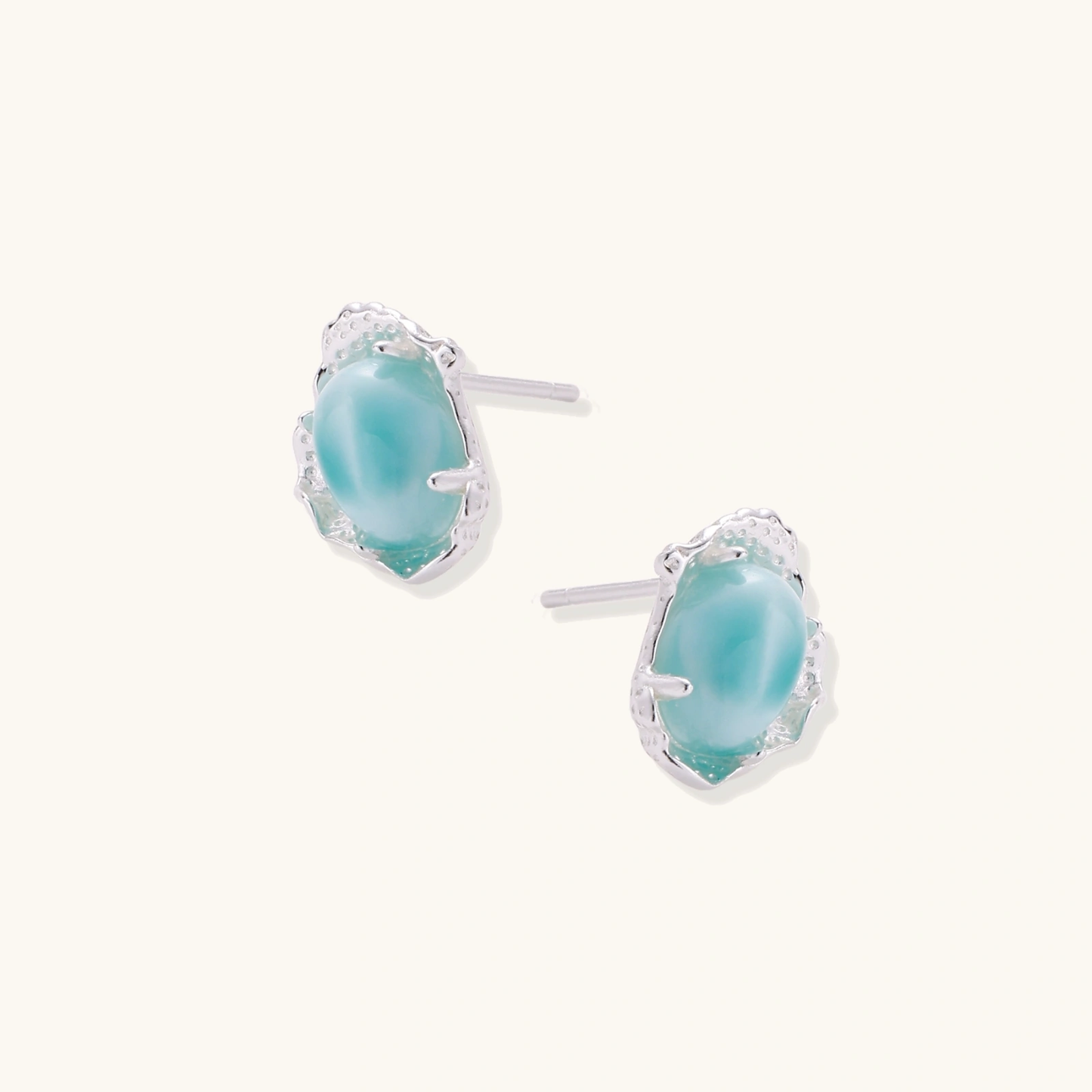 Larimar Ocean Studs