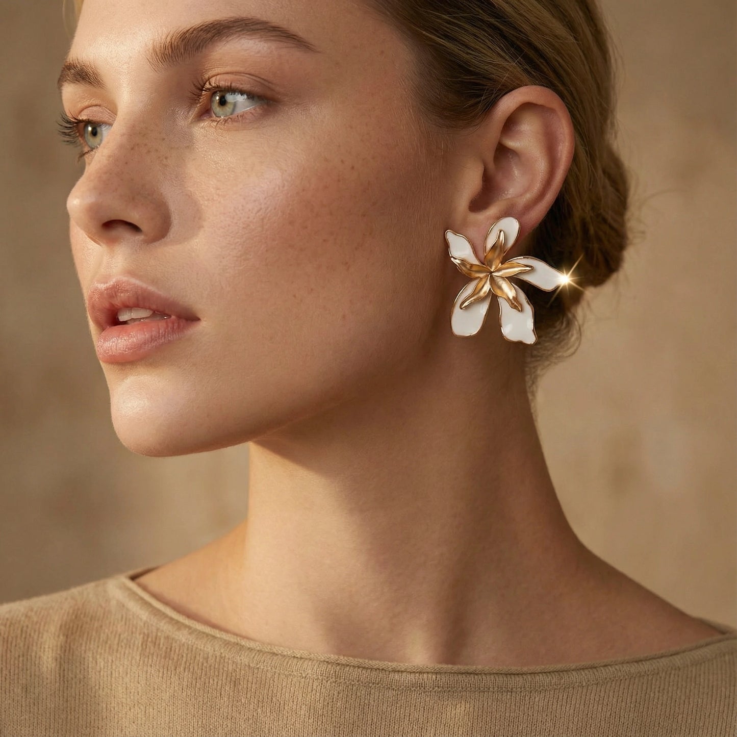 Plumeria Bloom Earrings