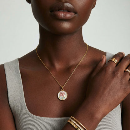 Rose Pearl Medallion