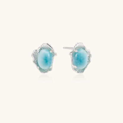 Larimar Ocean Studs